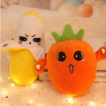 MeloMates banana and carrot interactive music plush toys