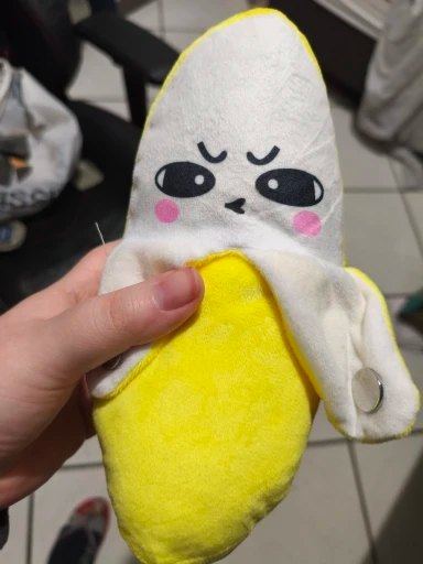Customer photo: banana MeloMate in hand